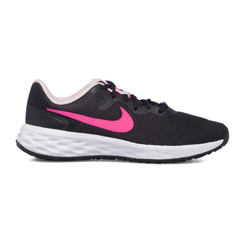 Scarpe sportive nere da ragazza Nike Revolution 6 GS, Brand, SKU s351000195, Immagine 0